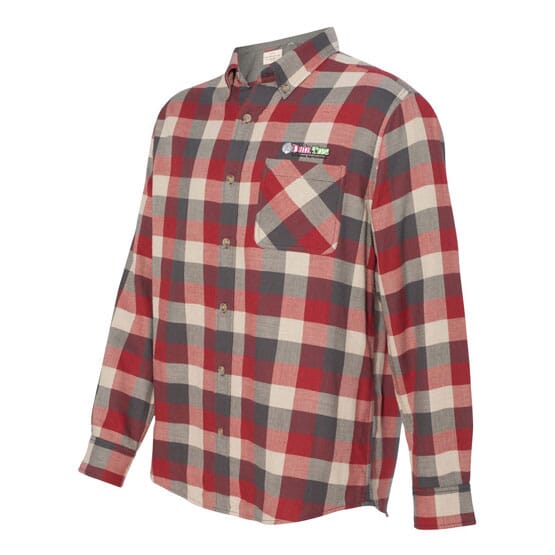 Men's Vintage Flannel Button Down Shirt
