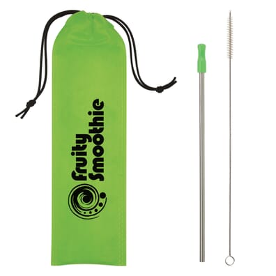 Stainless Steel Straw Kit