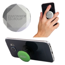 Popsockets in metallic faceted style