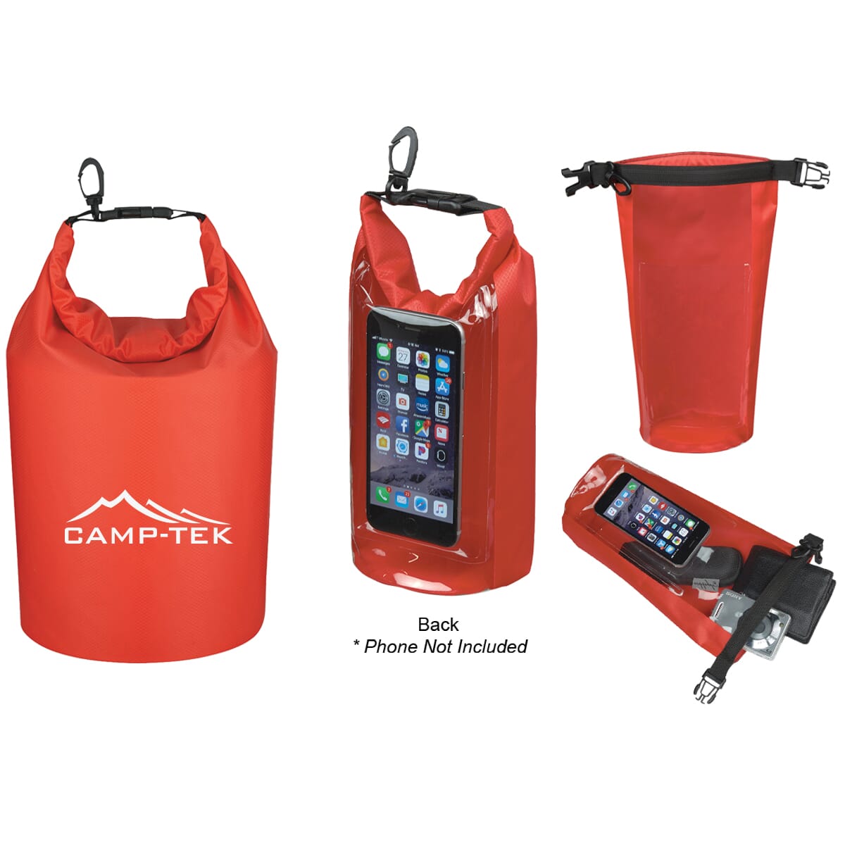 Custom Dry Bags Personalized Waterproof Phone Pouches Crestline