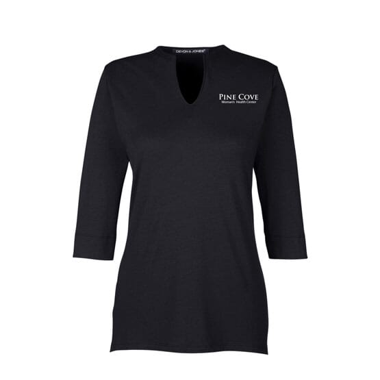 Ladies' Devon & Jones Perfect Fit™ Tailored Open Neckline Top