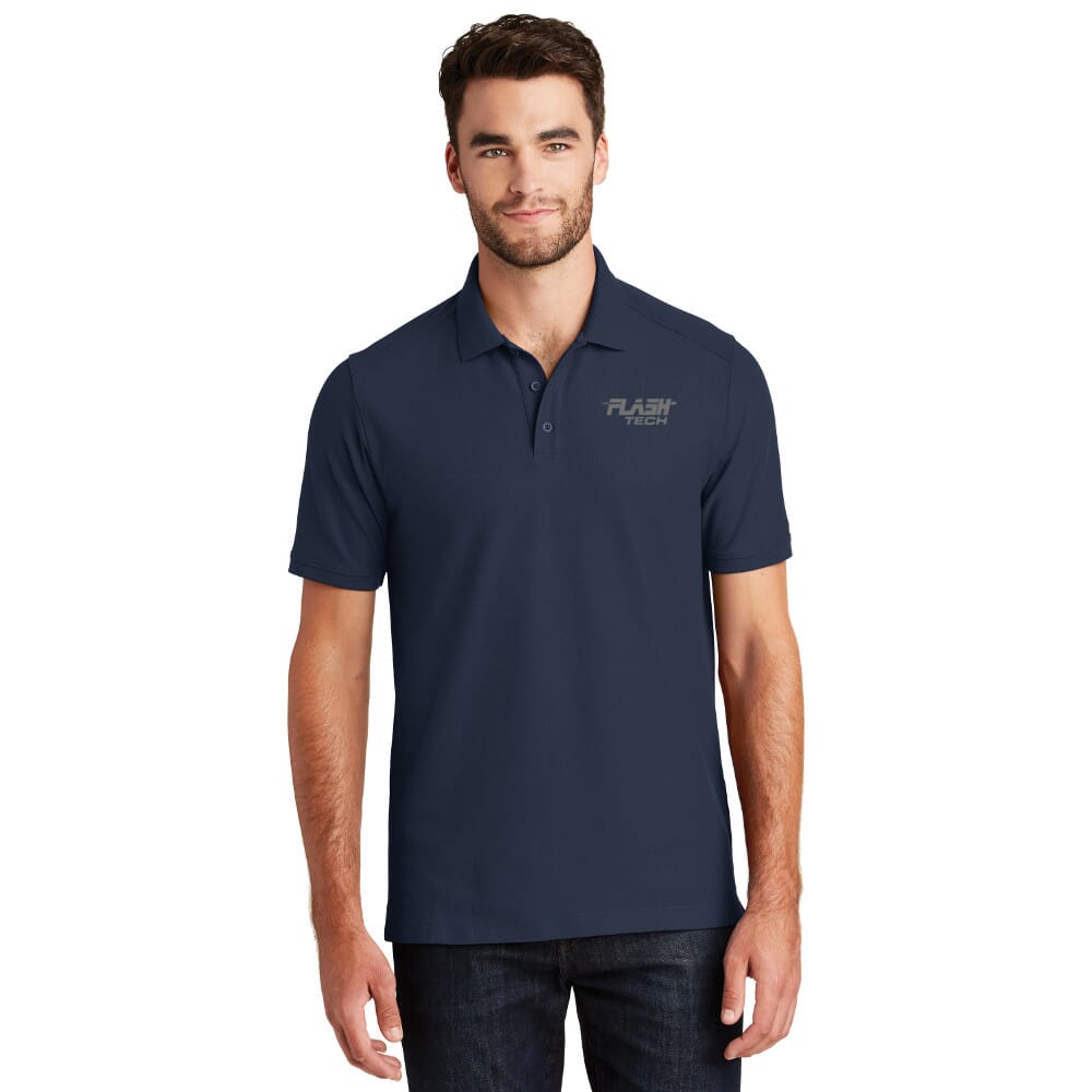 Men's New Era® Venue Home Plate Polo