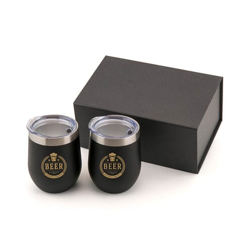 2 insulated wine tumblers gift set