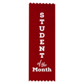 2" x 6" Vertical Custom Satin Ribbon