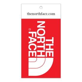 3 3/4" x 2" Rectangle - Clothing Hang Tag Sticker