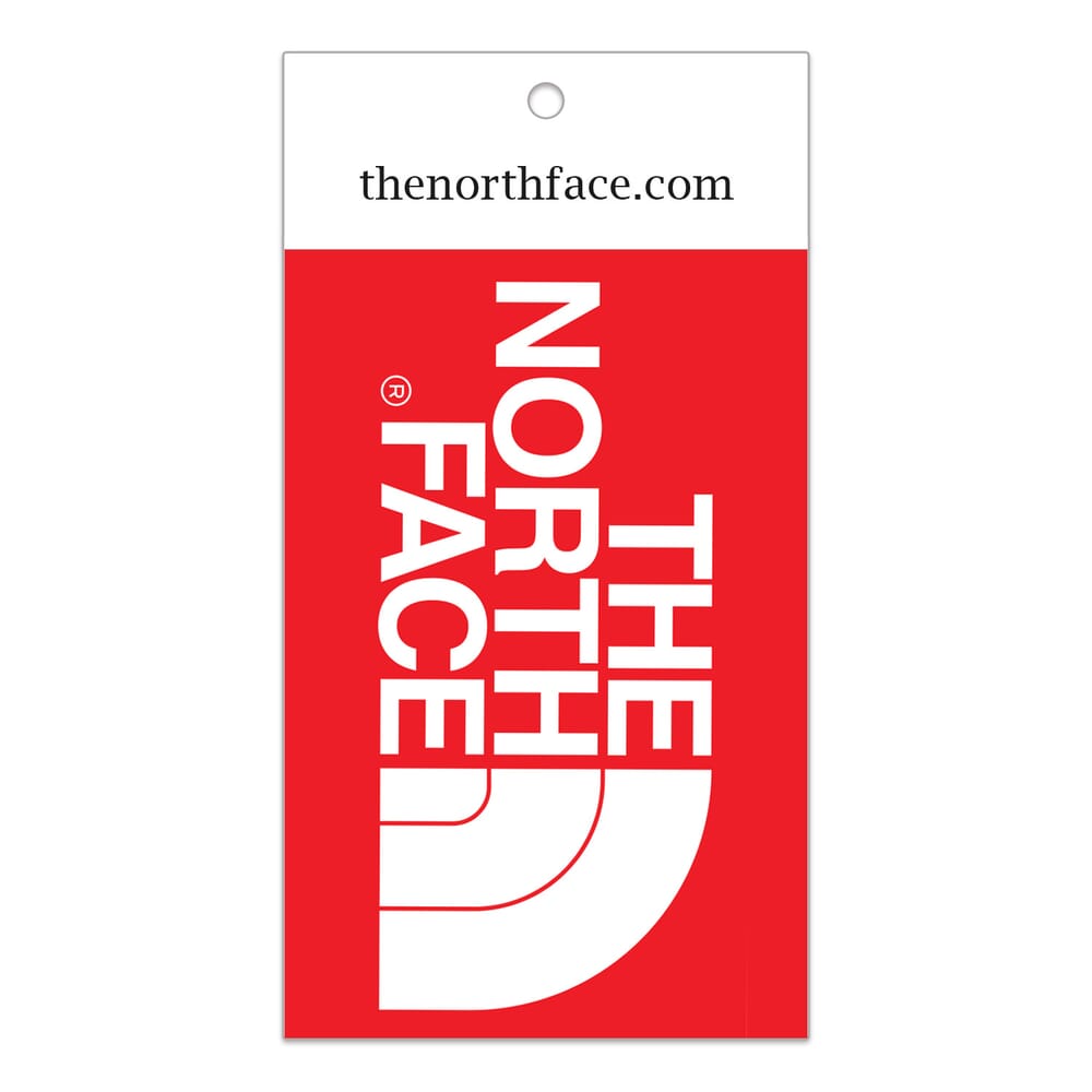 3 3 4 X 2 Rectangle Clothing Hang Tag Sticker Promotional