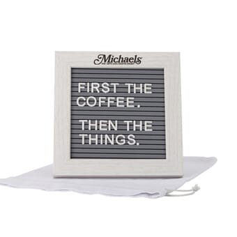 message board with logo