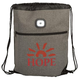 Strand™ LED Light Drawstring Backpack