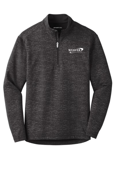Men's Sport-Tek® Sport-Wick® Stretch Reflective Heather 1/2 Zip