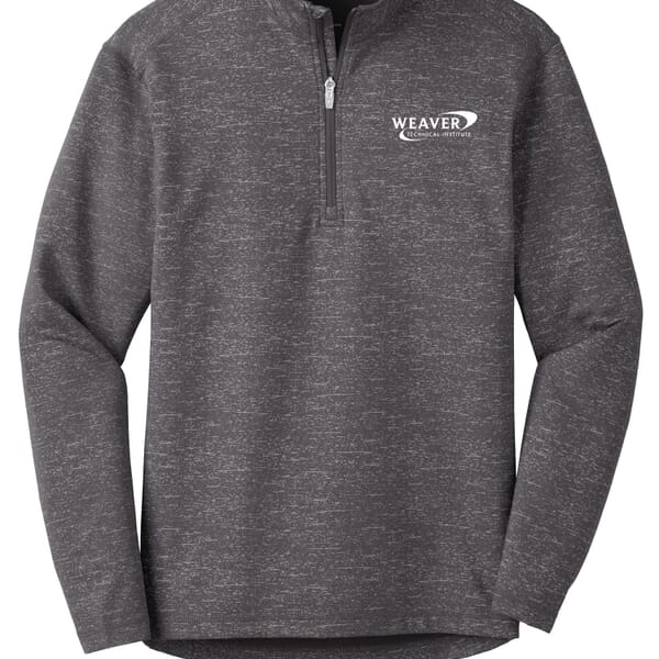 Men's Sport-Tek® Sport-Wick® Stretch Reflective Heather 1/2 Zip