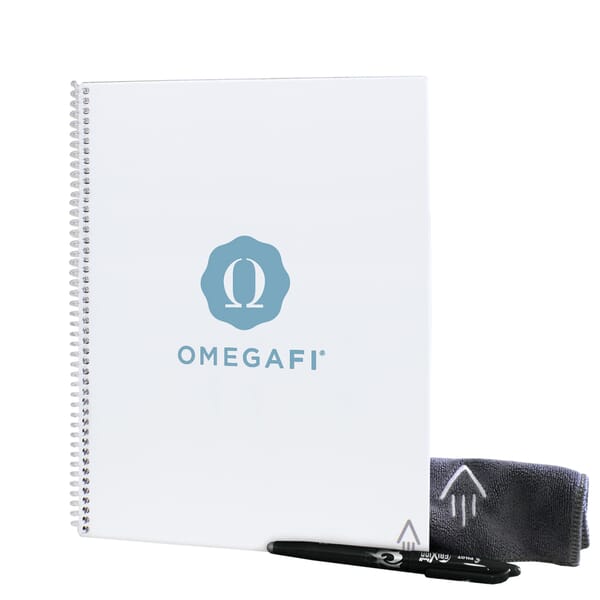 Rocketbook Core Letter Erasable Notebook, Custom Branded Rocketbooks