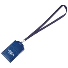 Blue ID holder