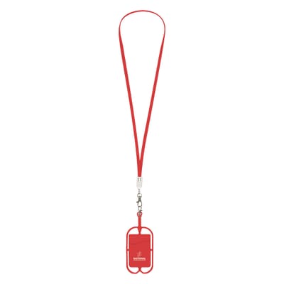 Custom Charging Cable Lanyard with Promotional Silicone Phone Holder ...