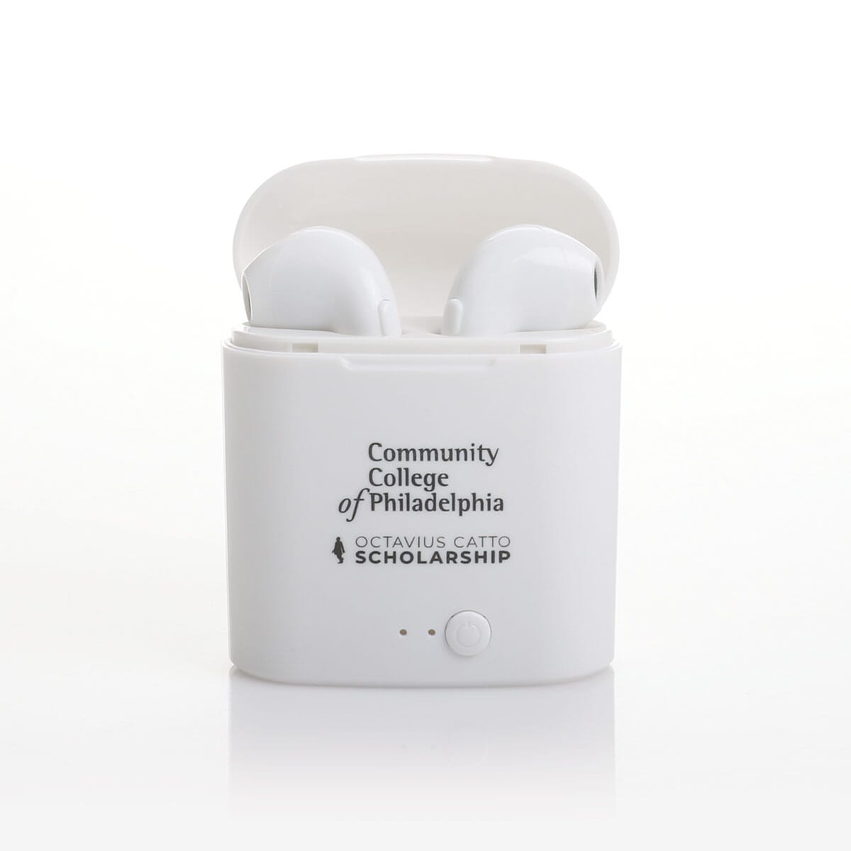Wireless Earbud Pods With Rechargeable Case 