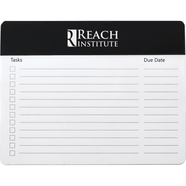 Mouse Pad with To-Do List