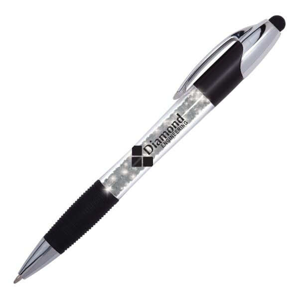Translucent Crystal Light-Up Pen