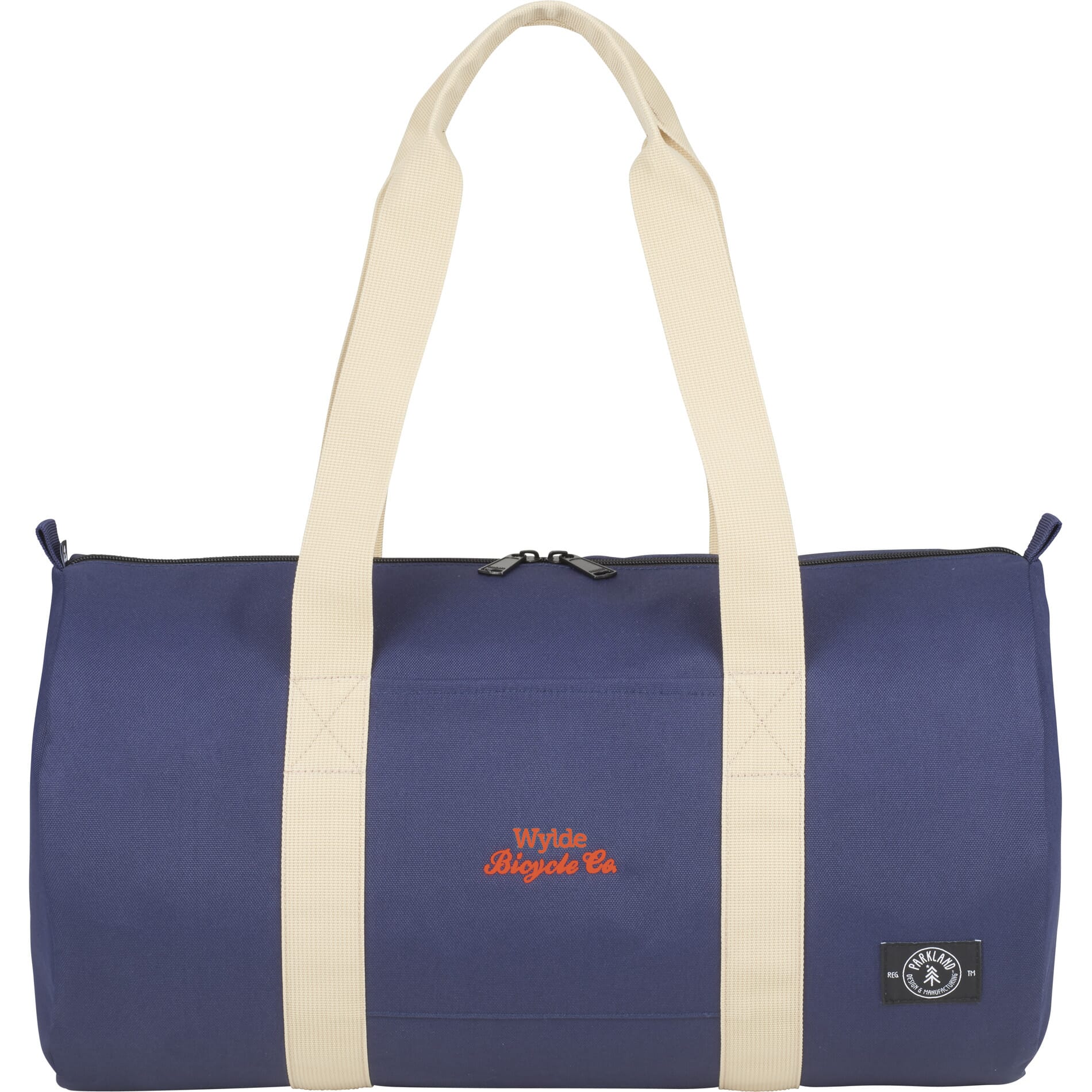 sports duffle with logo