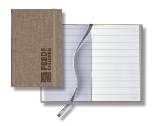 Castelli® Linen Banded Pocket Journal