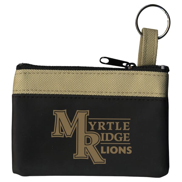 Safari Classic Zip Pouch with Key Ring
