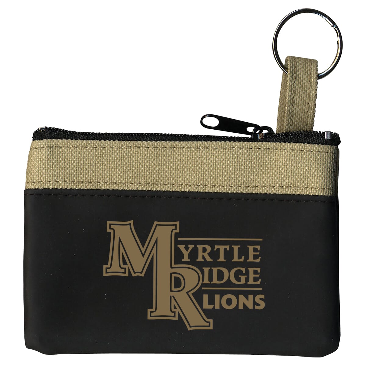 Safari Classic Zip Pouch with Key Ring