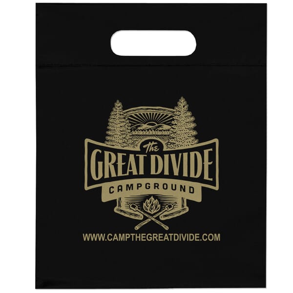 9 1/2" x 12" Die Cut Handle Bag