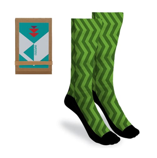 GREEN ZIG ZAG