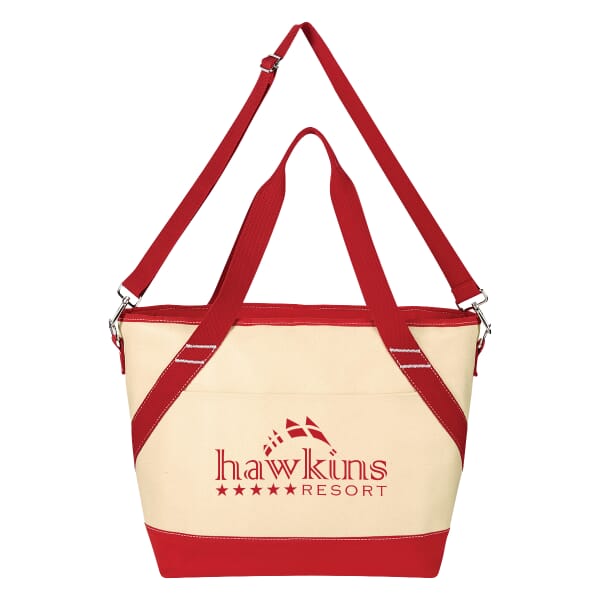 Canvas Cooler Tote Bag