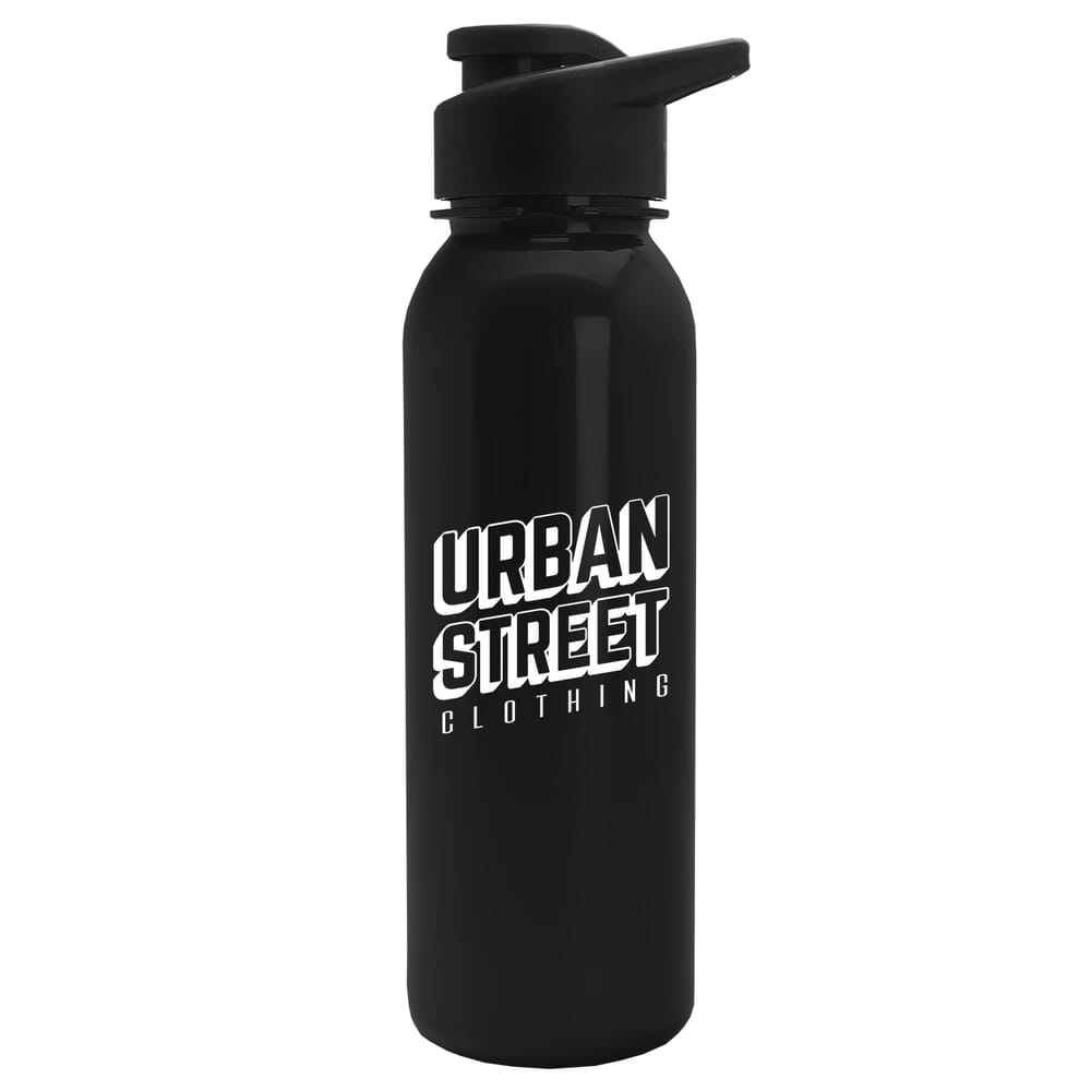 24 oz Terrain Metalike Bottle w/ Drink-Thru Lid