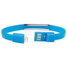 Light blue chareging cable bracelet