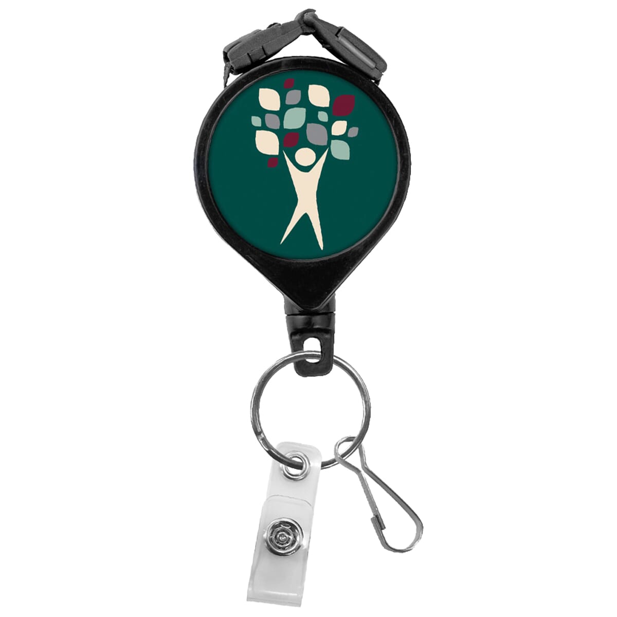 Adjustable Length Retractable Lanyard