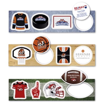 Pop-Out Magnet Set - Sports
