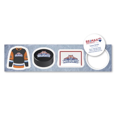 Hockey Shaped Magnets