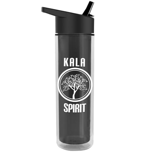 16 oz Insulated Sports Bottle with Flip Straw Lid