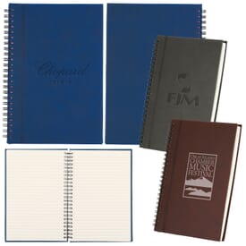 Bergamo Soft-touch Spiral Notebook