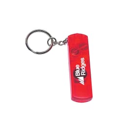 Whistle, Light And Compass Key Chain