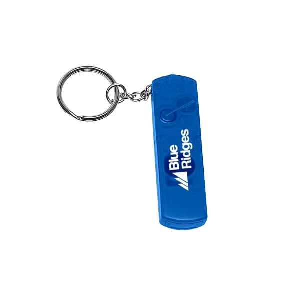 Whistle, Light And Compass Key Chain