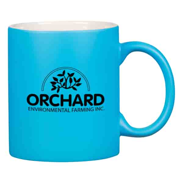 11 oz Neon Mug With C-Handle
