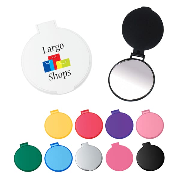 Personalized Compact Mirrors - Bulk Order | Custom Mirrors