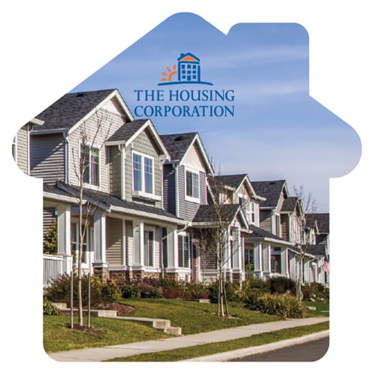 House Shaped Microfiber Cleaning Cloth