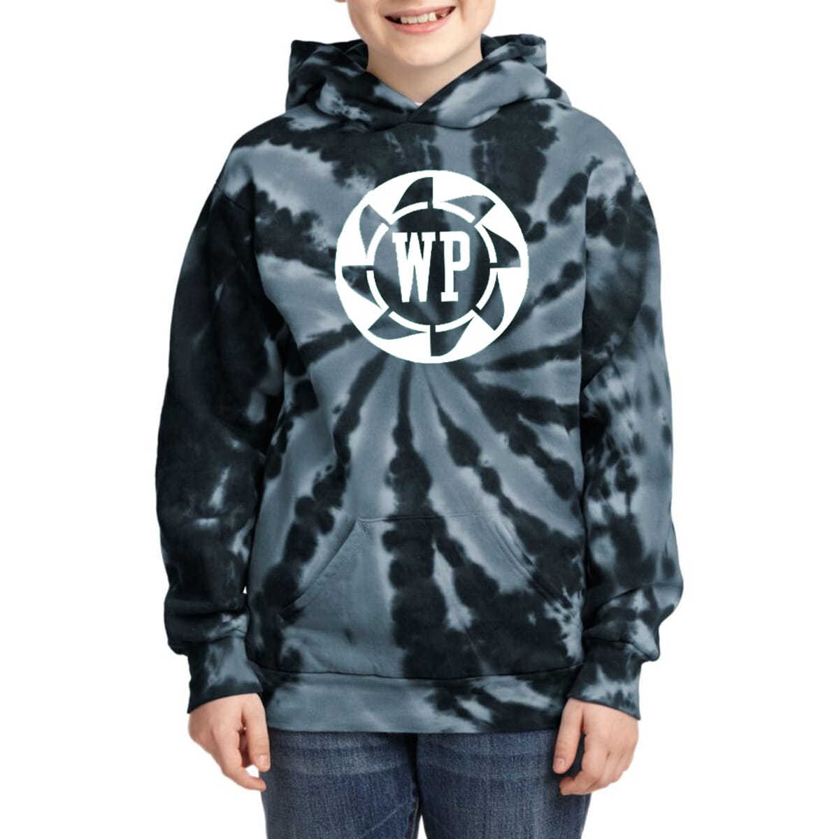 Port & Company® Youth Tie-Dye Pullover Hooded Sweatshirt