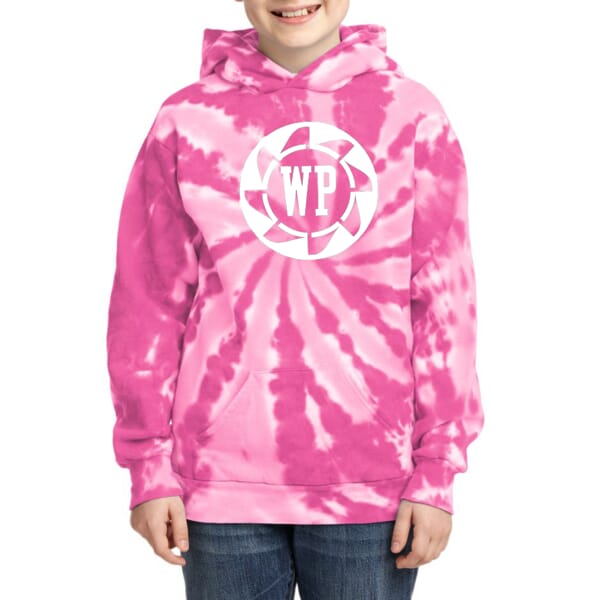 Port & Company® Youth Tie-Dye Pullover Hooded Sweatshirt