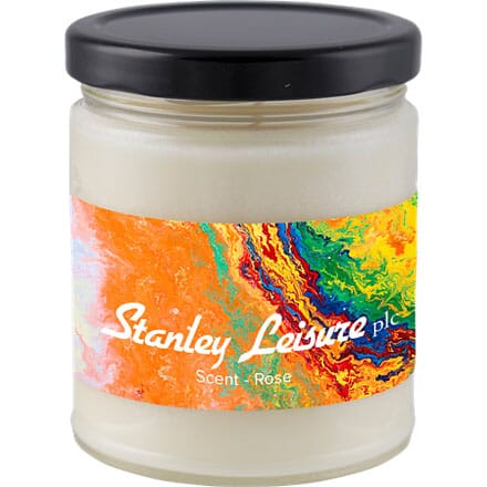 8 oz Soy Candle in Glass Jar