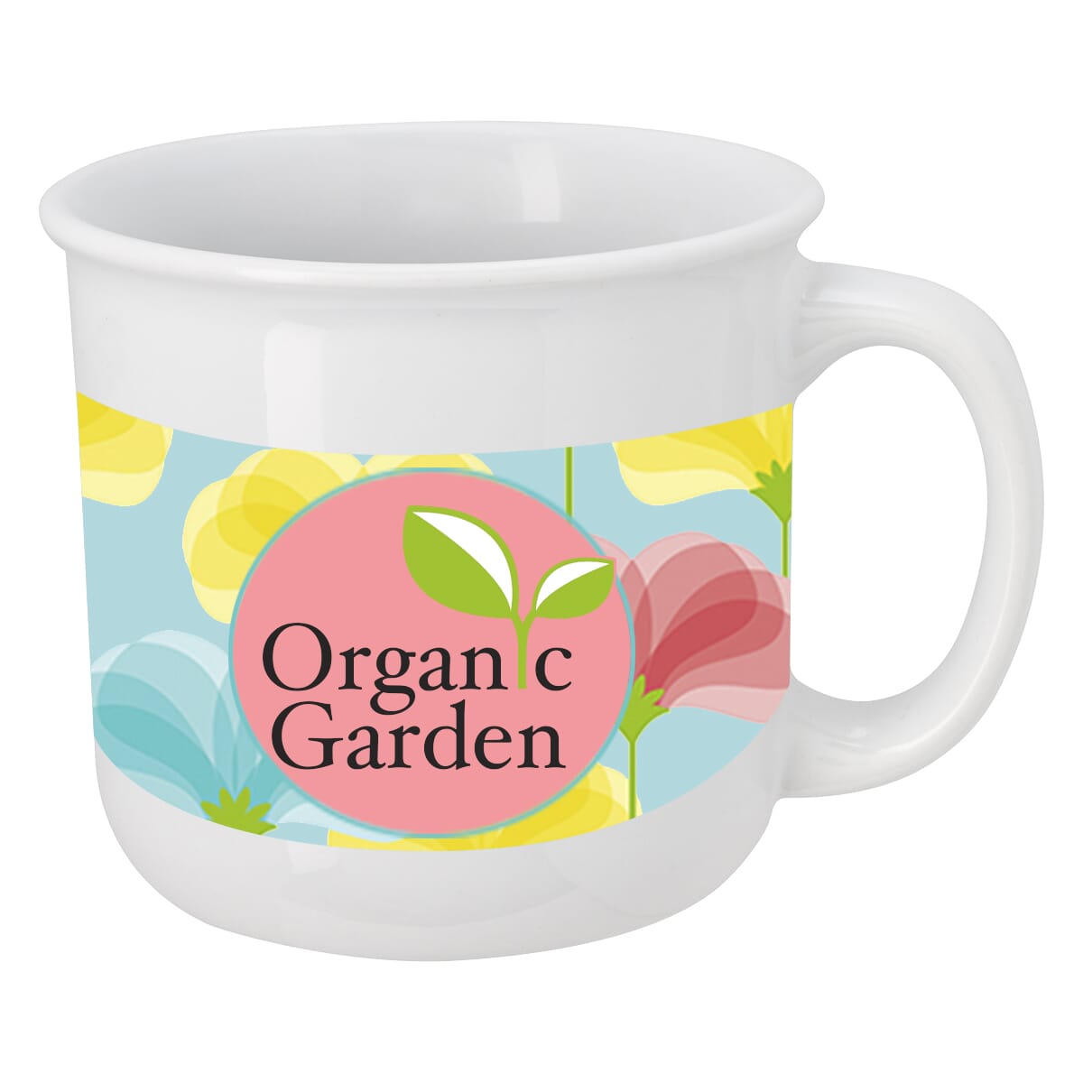 15 oz Full Color Mug with Flared Opening