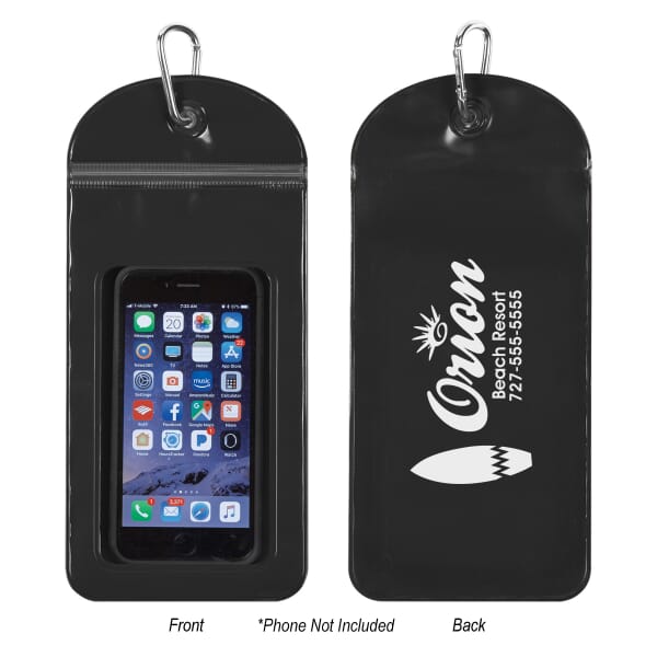 Splash Proof Phone Pouch With Carabiner