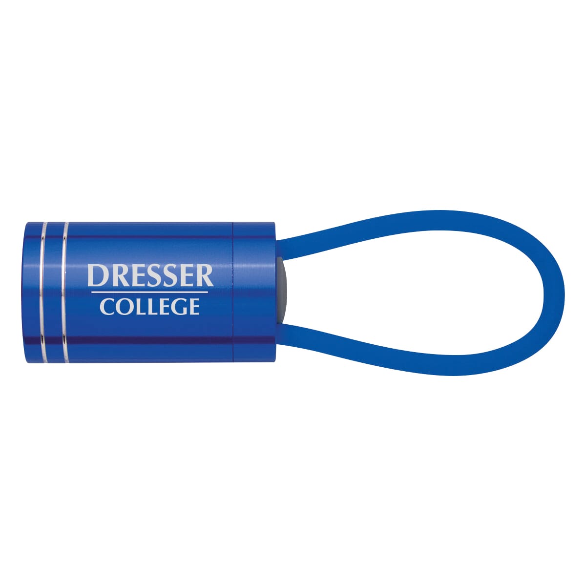 Glow in the Dark Aluminum LED Flashlight