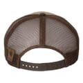 Backside of cap