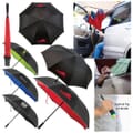 Umbrella in use