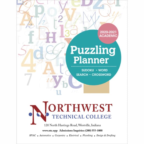 2019-2020 Academic Puzzling Planner