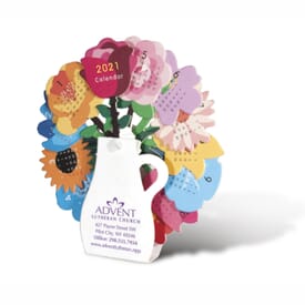 2020 Flower Desk Calendar
