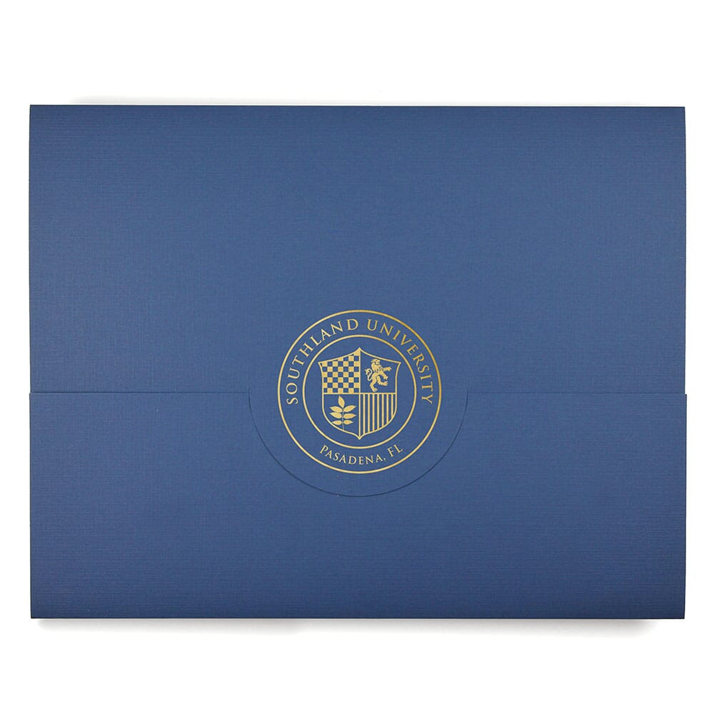 Tuck Flap Certificate Holder